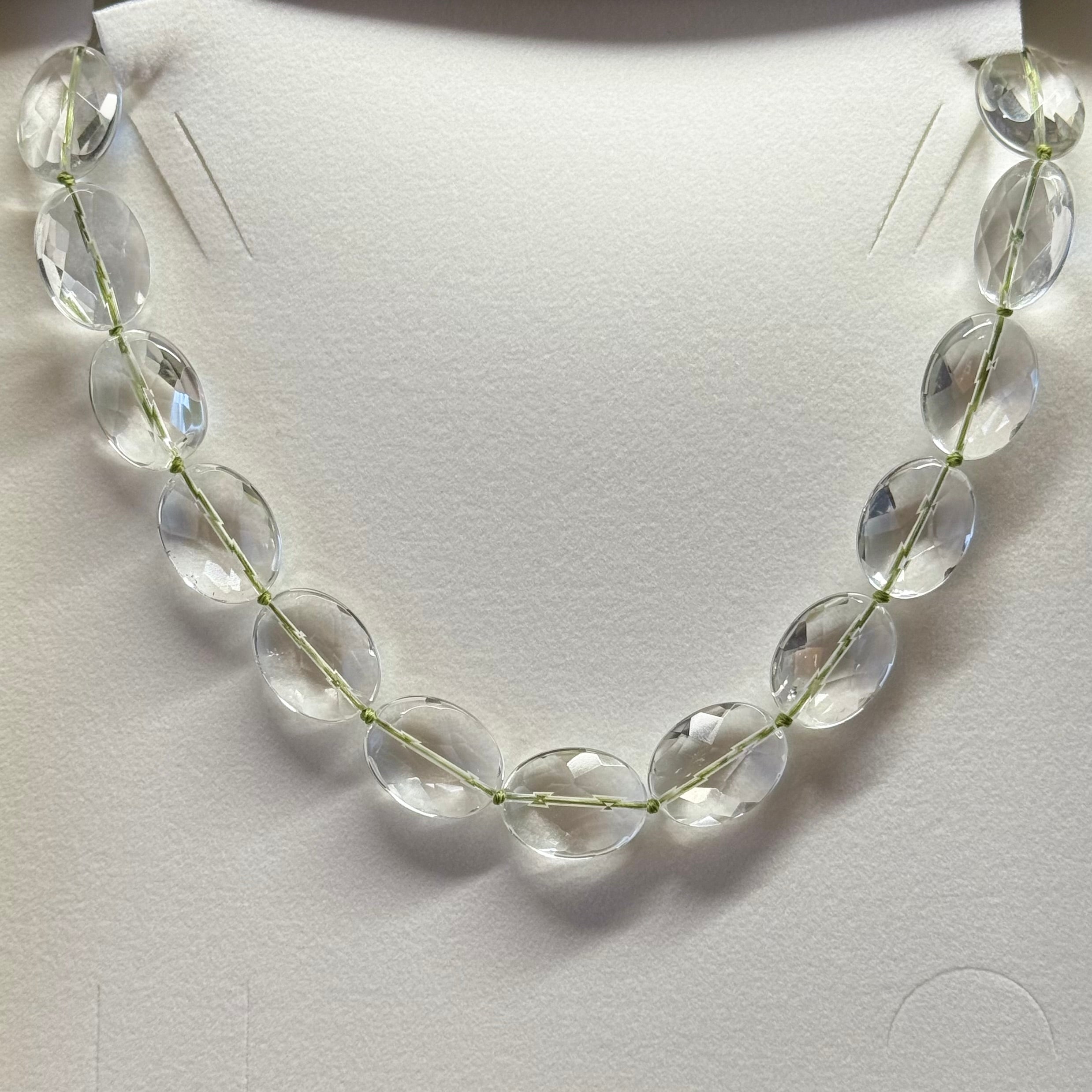 COLLANA CRISTALLI DI ROCCA