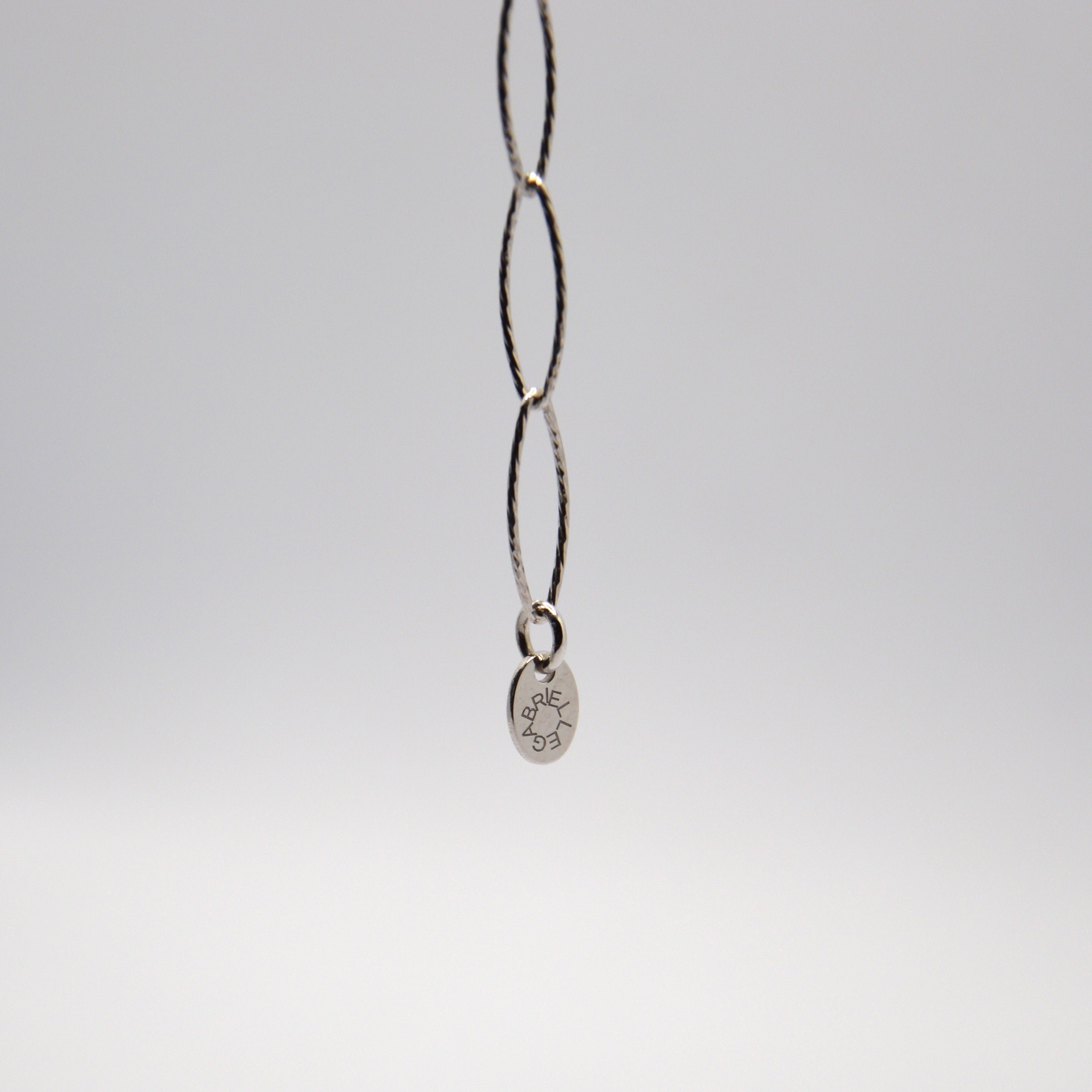 COLLANA LINK OVAL - SILVER