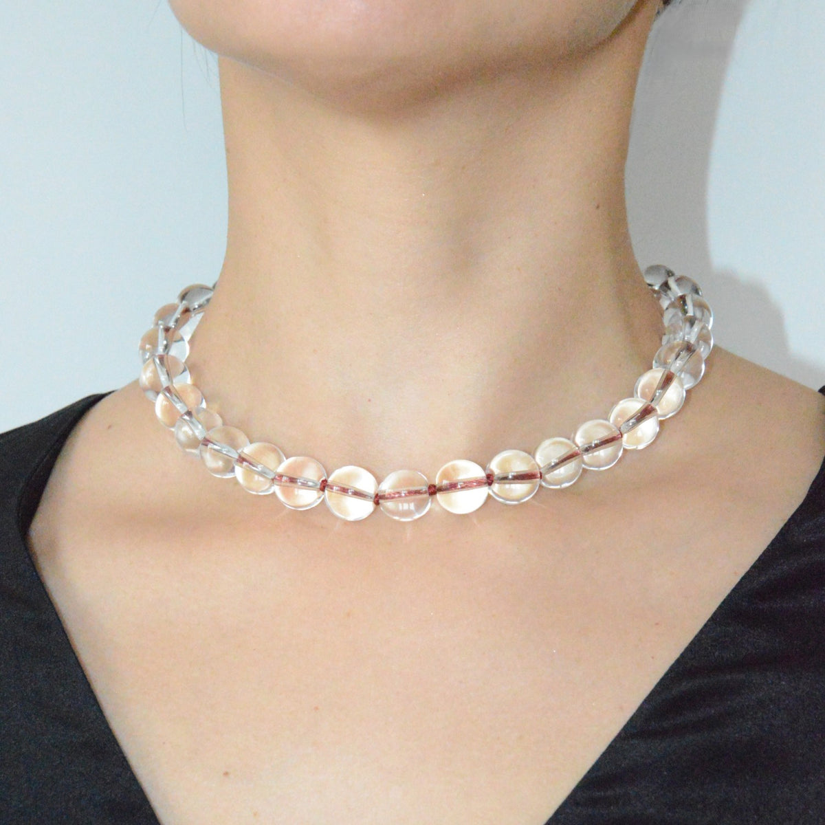 COLLANA CRISTALLO DI ROCCA