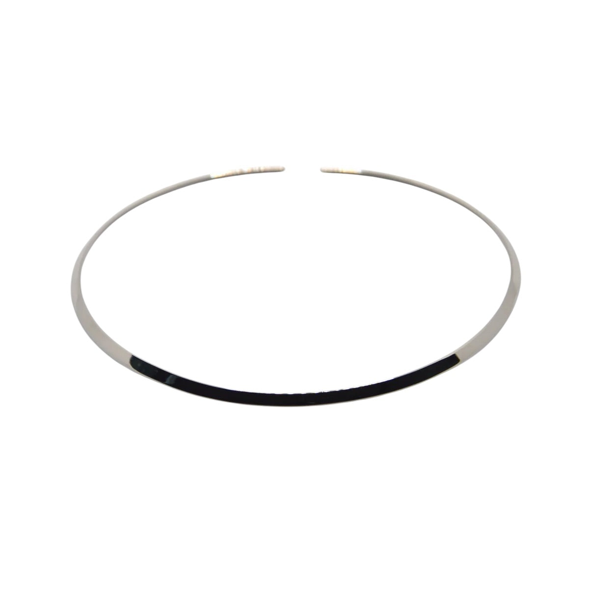 COLLANA GIROCOLLO RIGIDO SILVER