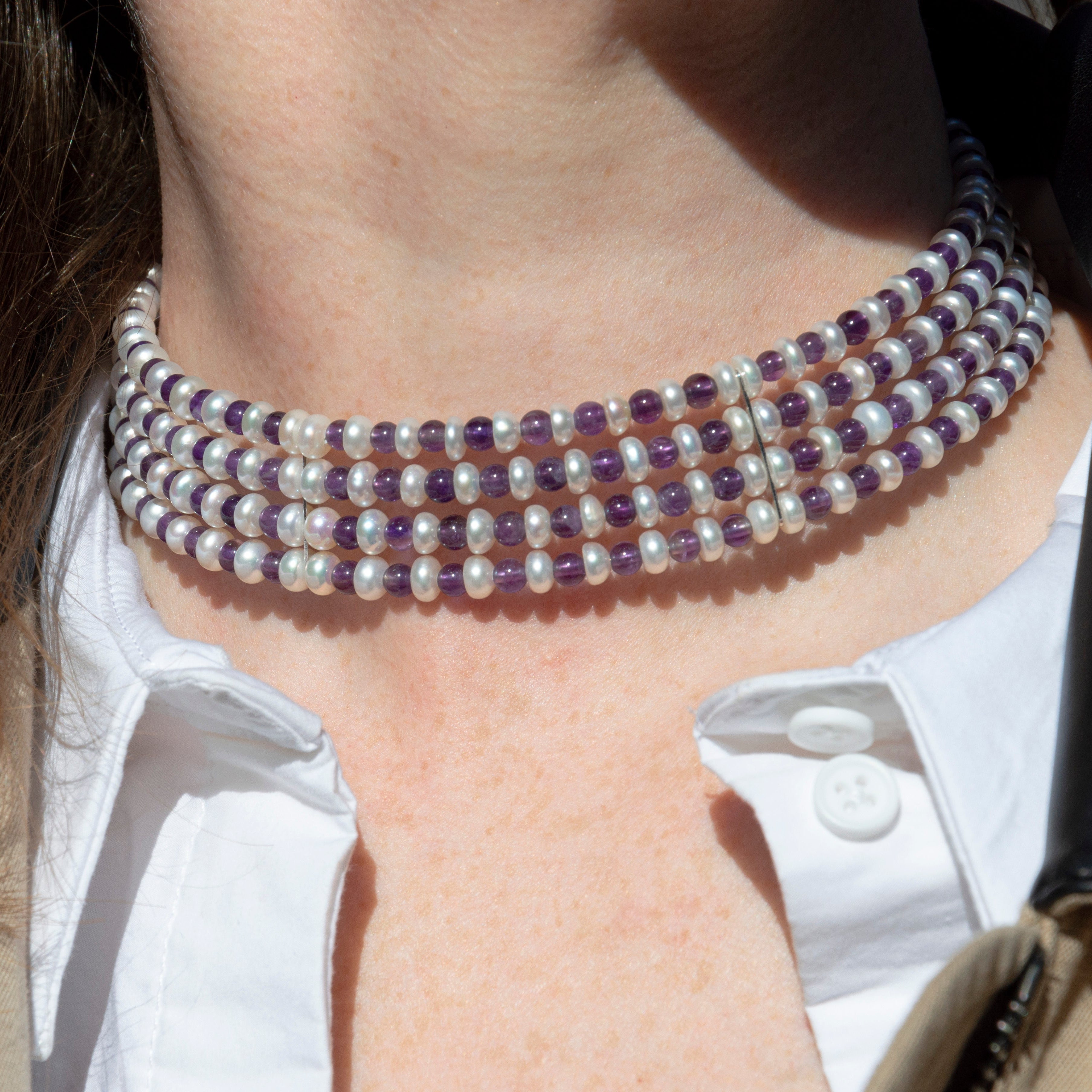 COLLANA CHOKER AMETIS