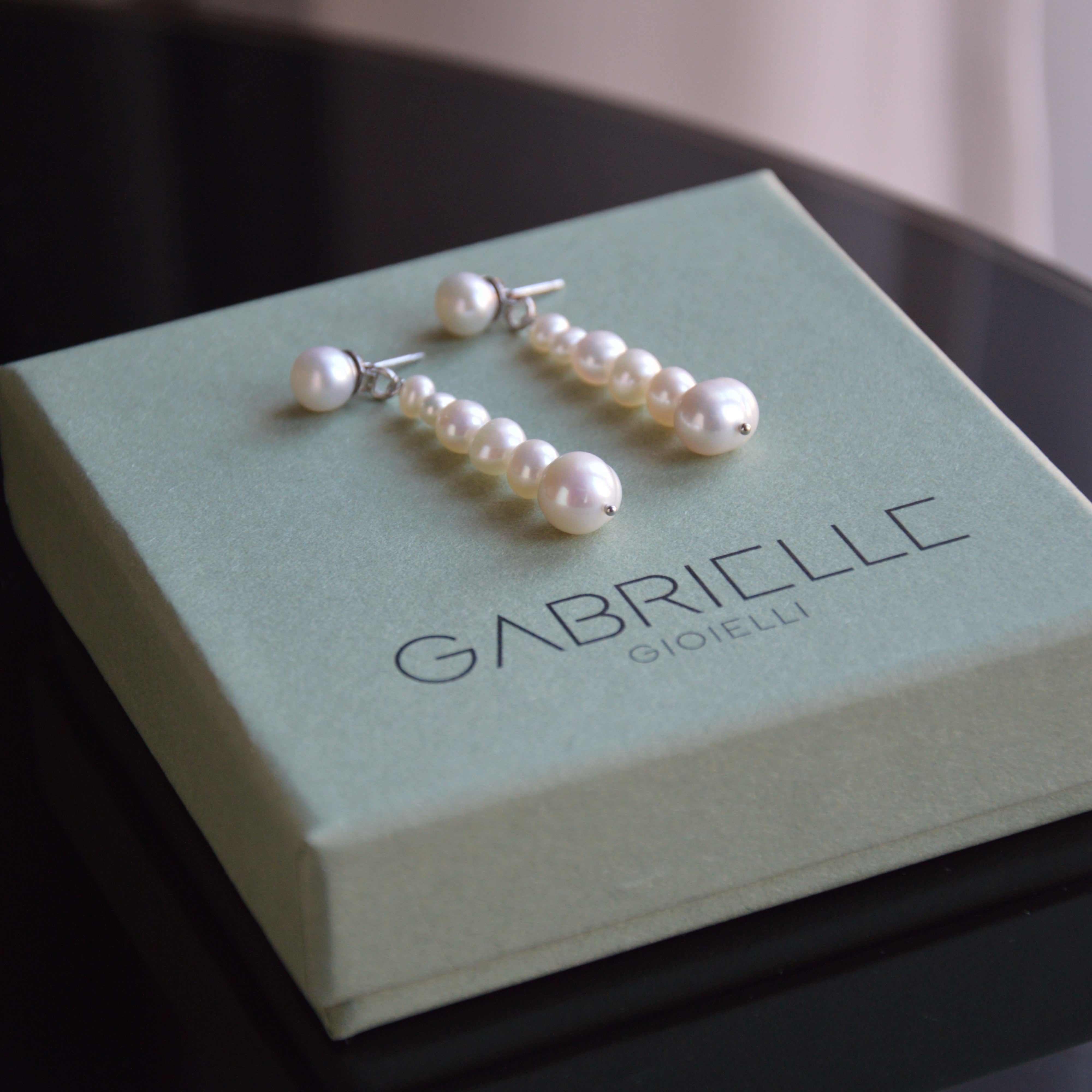ORECCHINI PERLE DÉGRADÉ