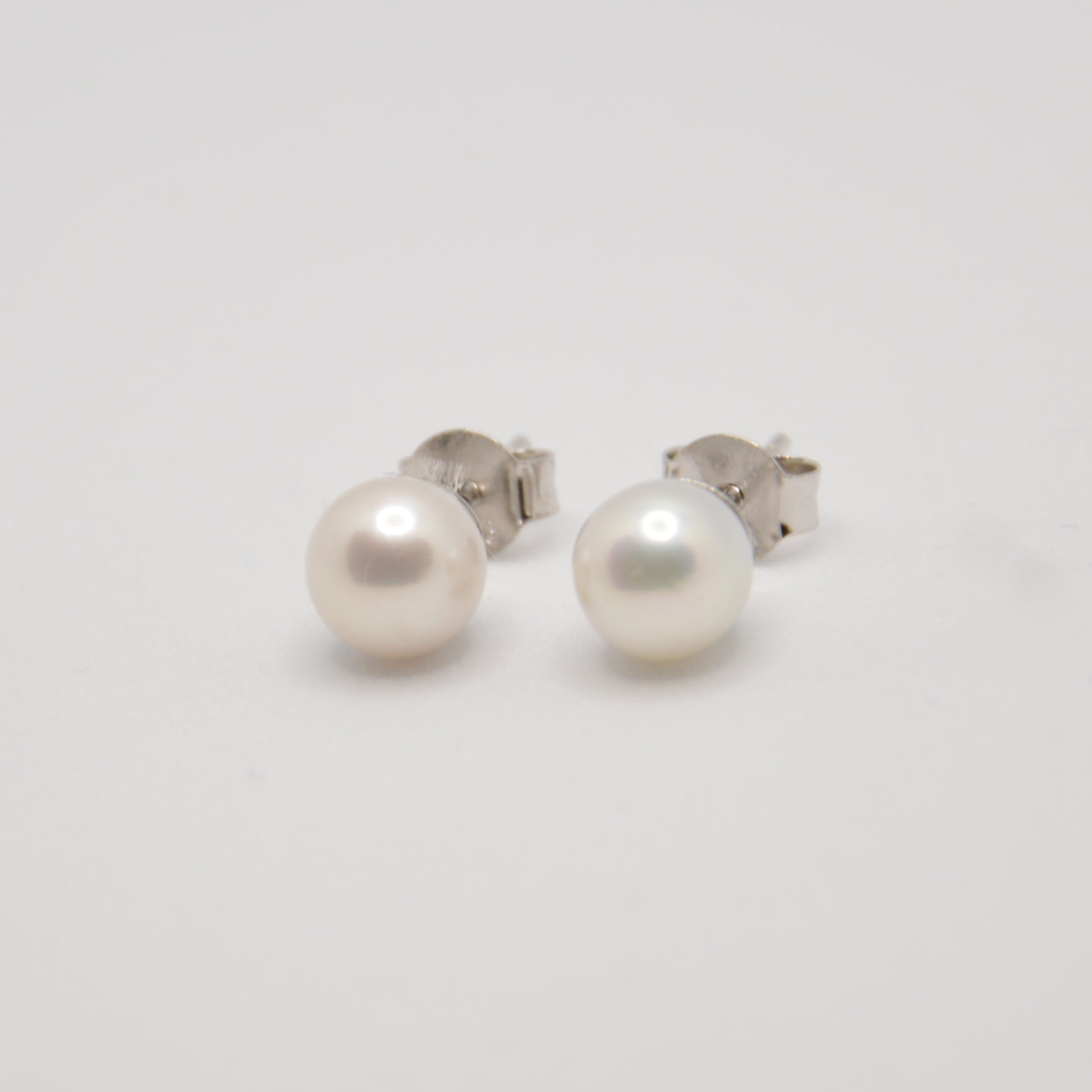 ORECCHINI PERLE 6.5mm