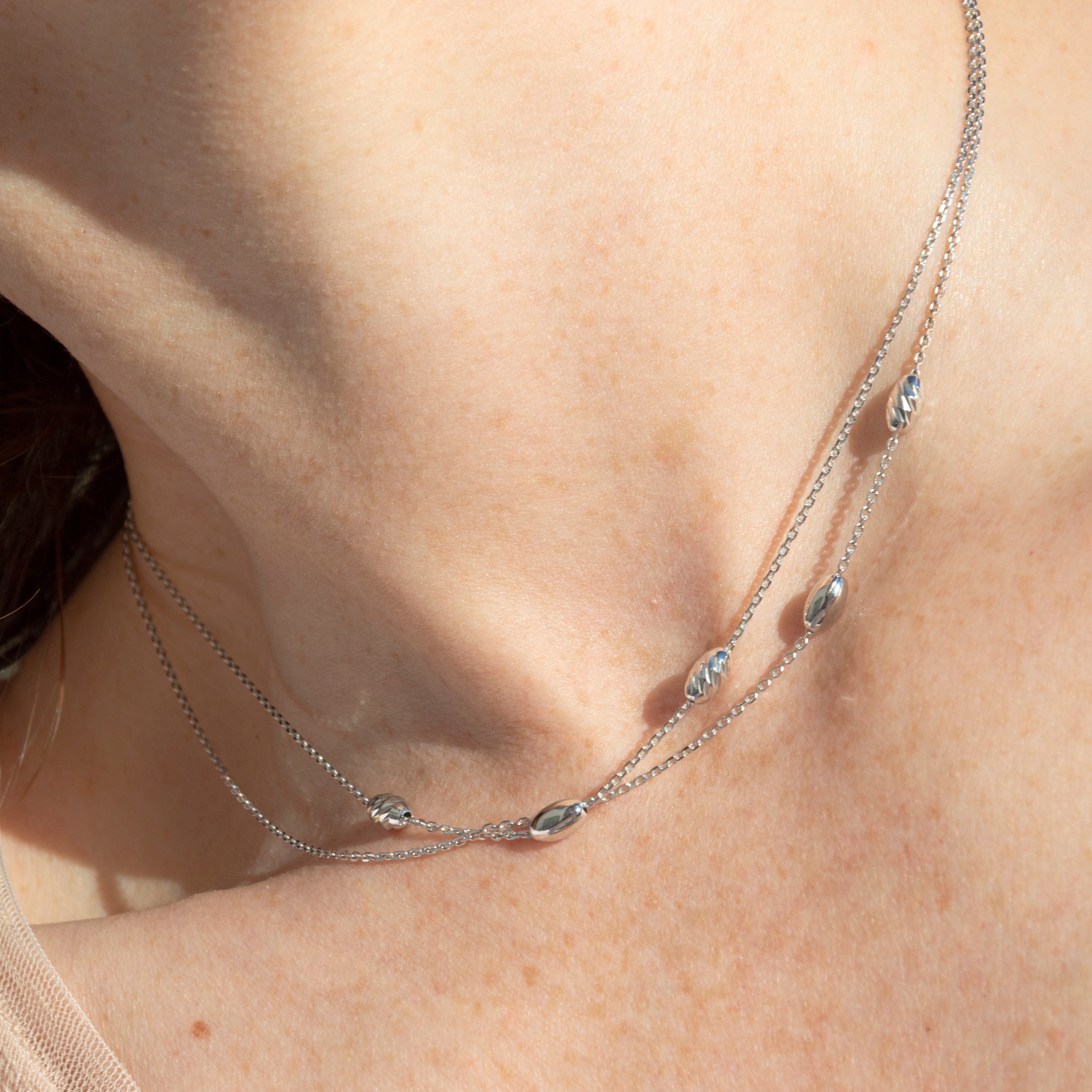 SET COLLANA & BRACCIALE SERENA SILVER