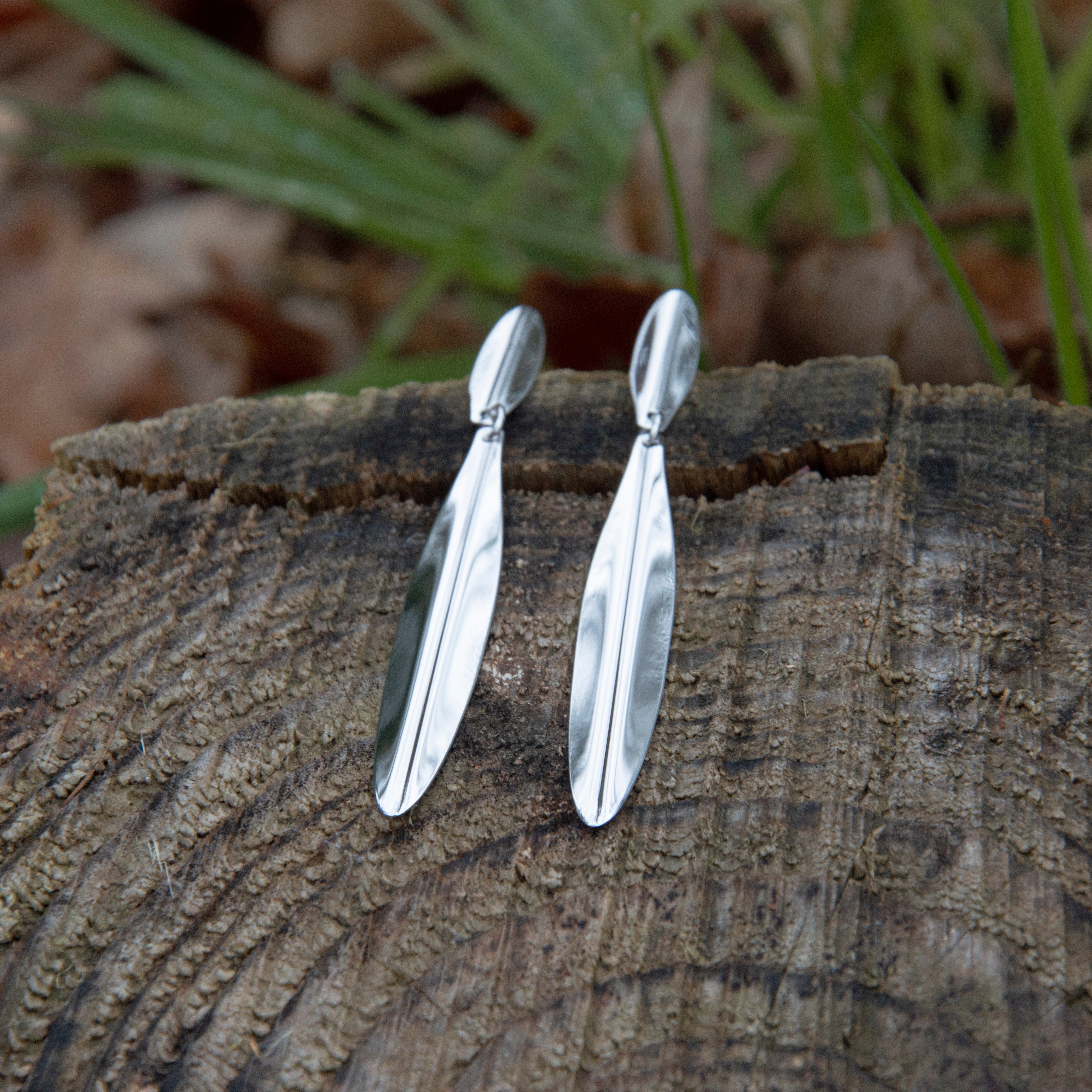 ORECCHINI LUNGHI GABI SILVER