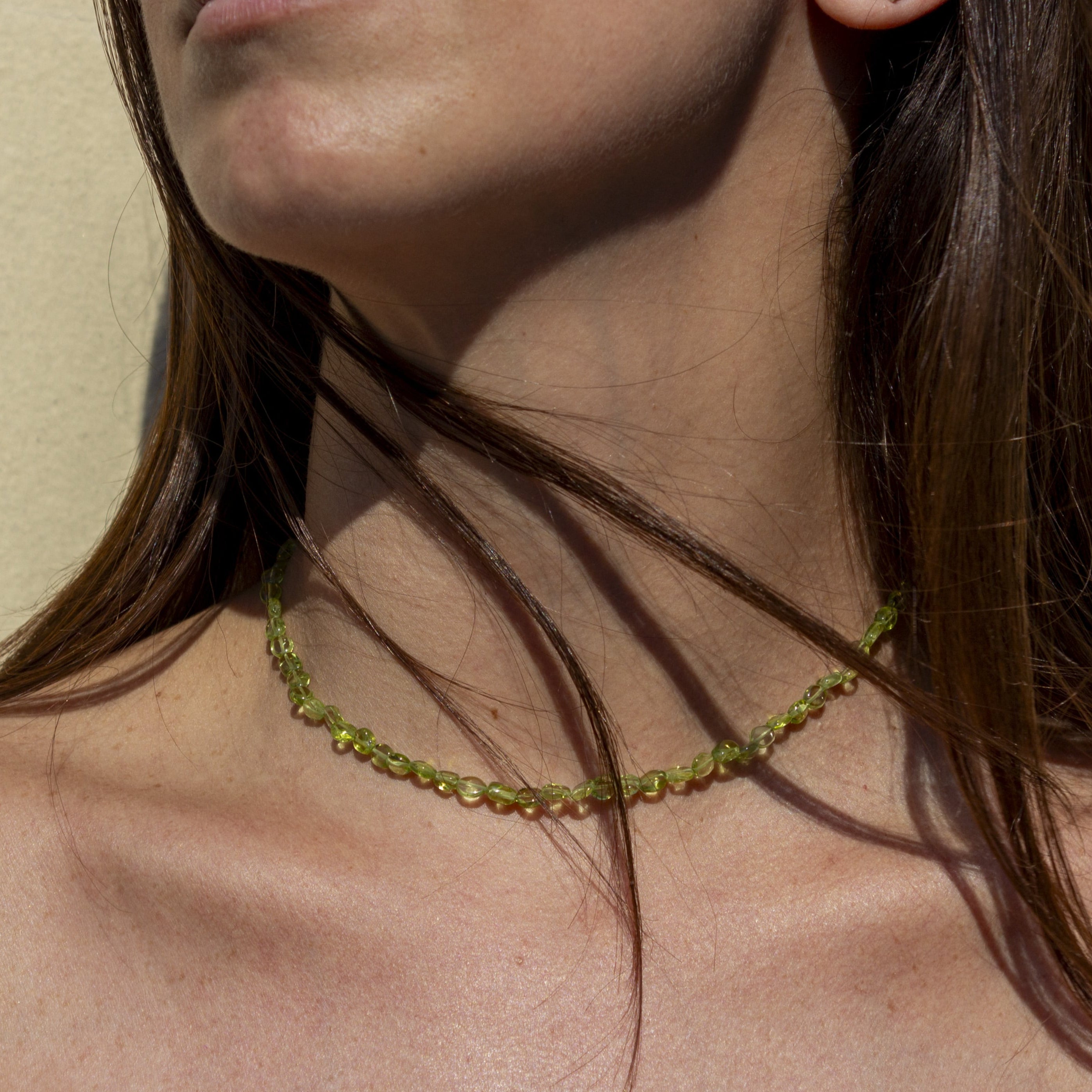 COLLANA PERIDOTO SASSOLINI