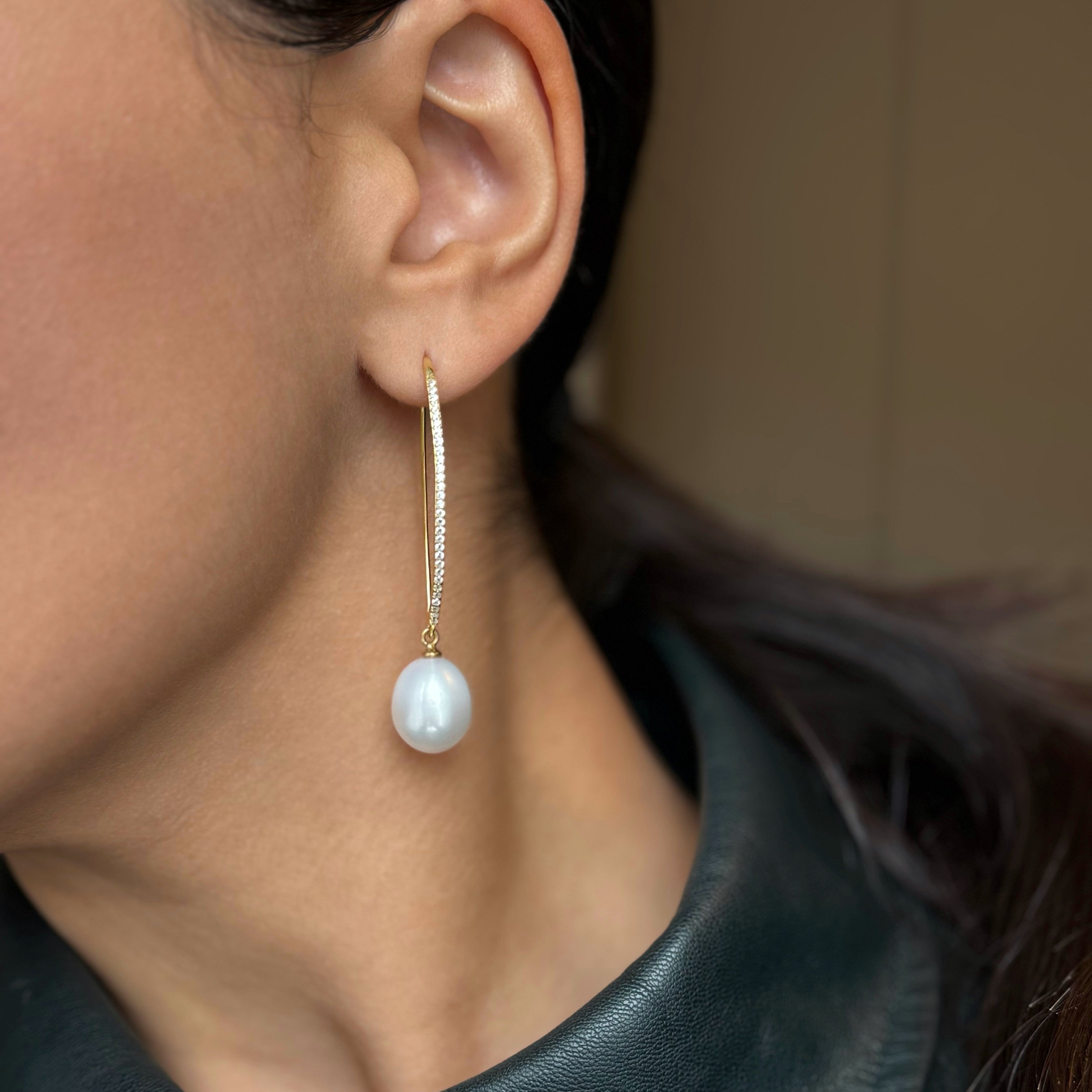 ORECCHINI EVA CON PERLE - DORATO