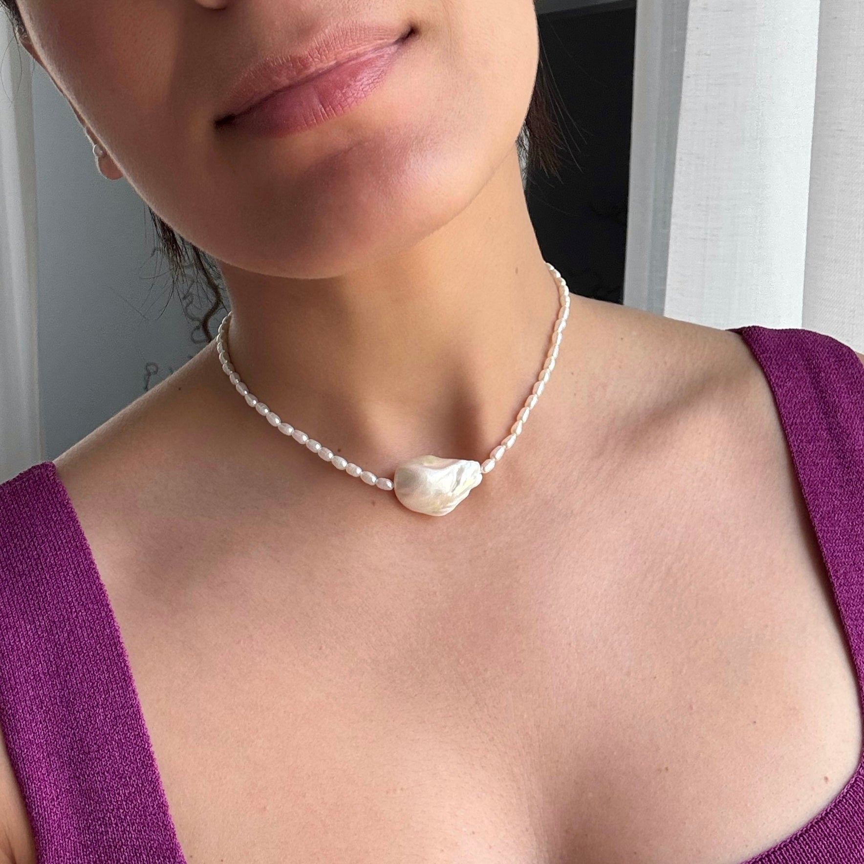 COLLANA PERLE SCILLA