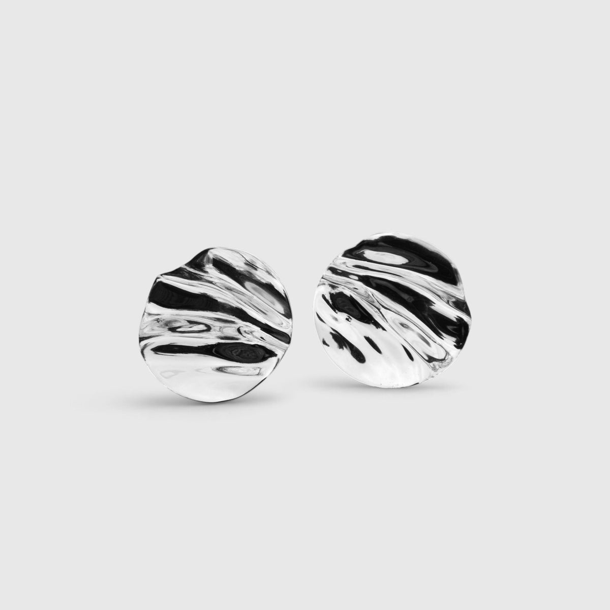 ORECCHINI ONDA IN ARGENTO