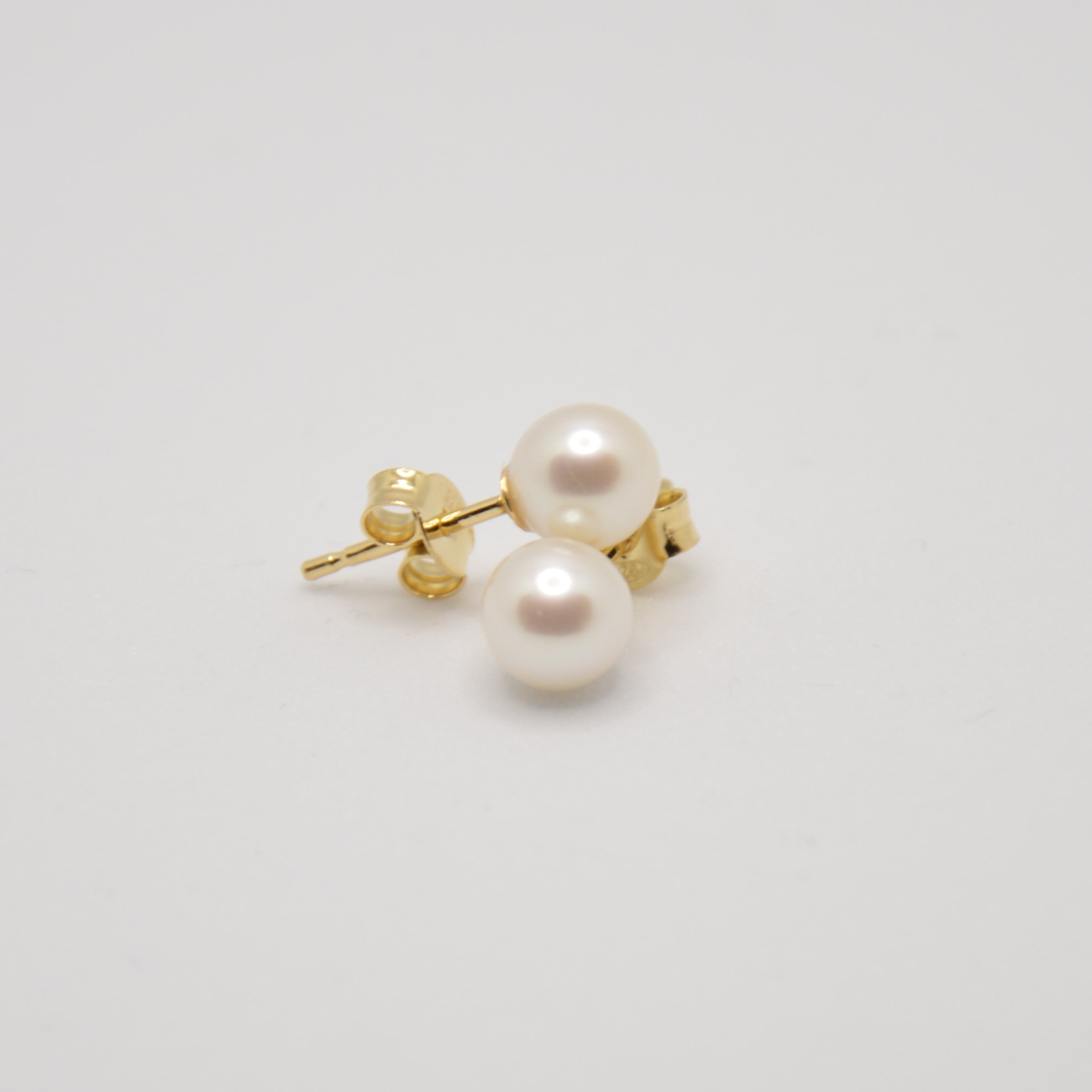 ORECCHINI PERLE 6.5mm