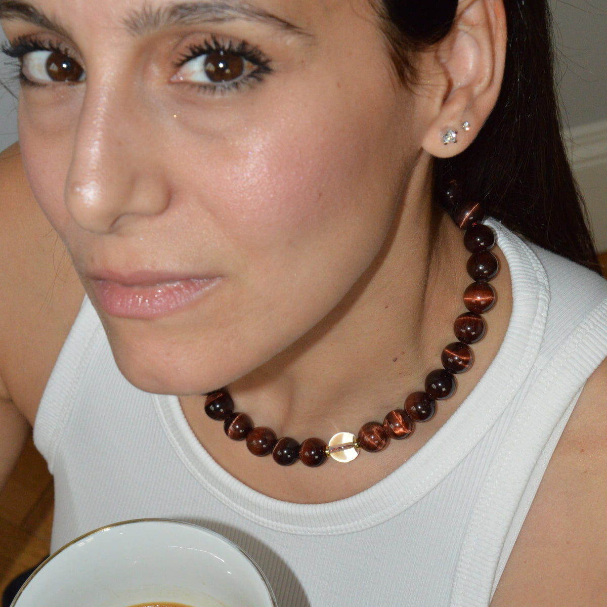 COLLANA OCCHIO DI TIGRE