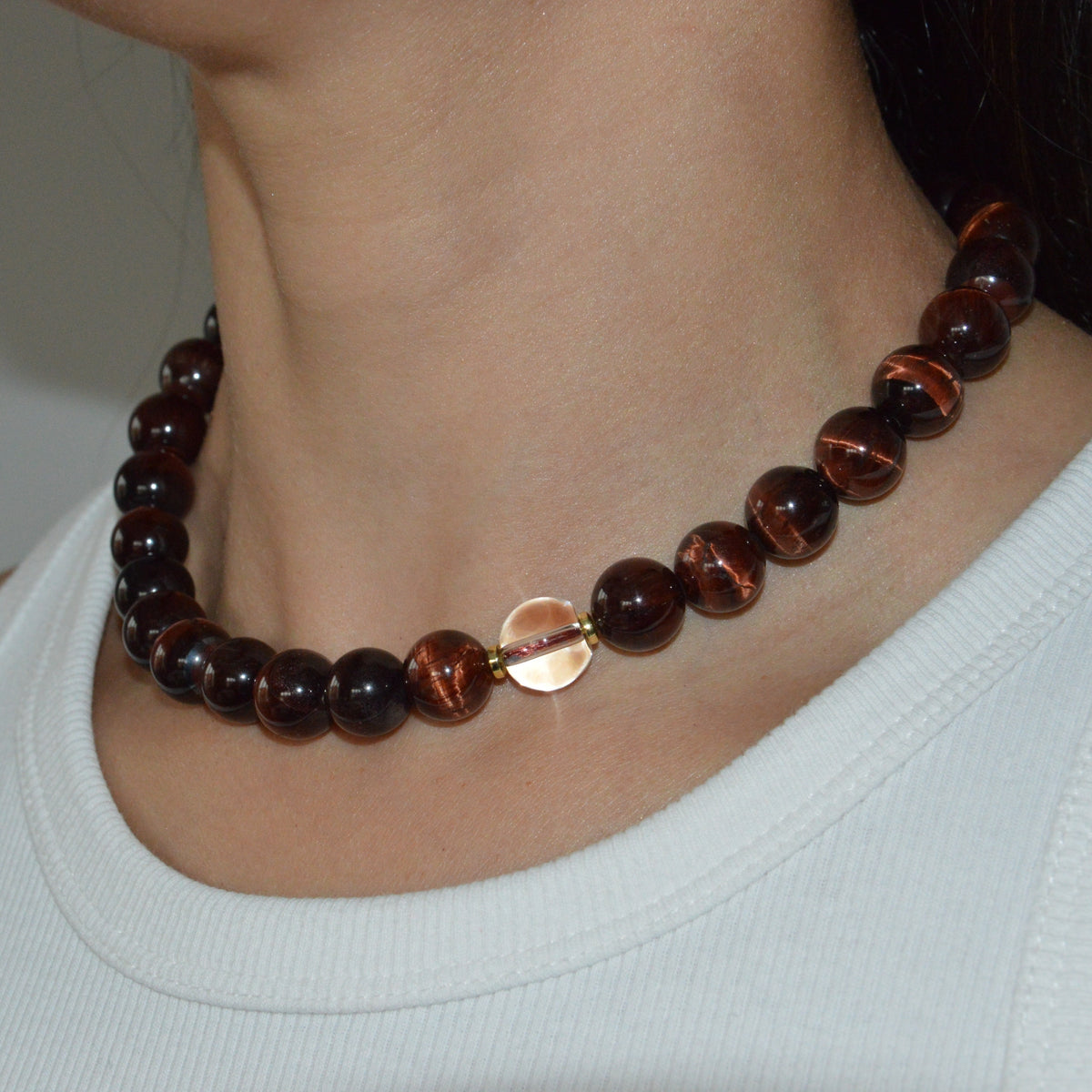 COLLANA OCCHIO DI TIGRE