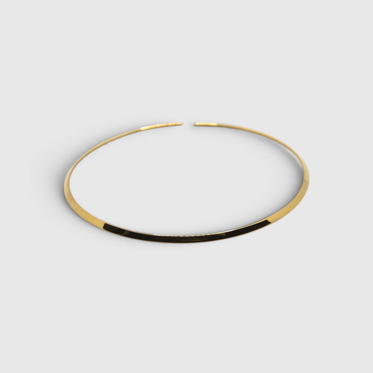 COLLANA GIROCOLLO RIGIDO PLACCATA ORO
