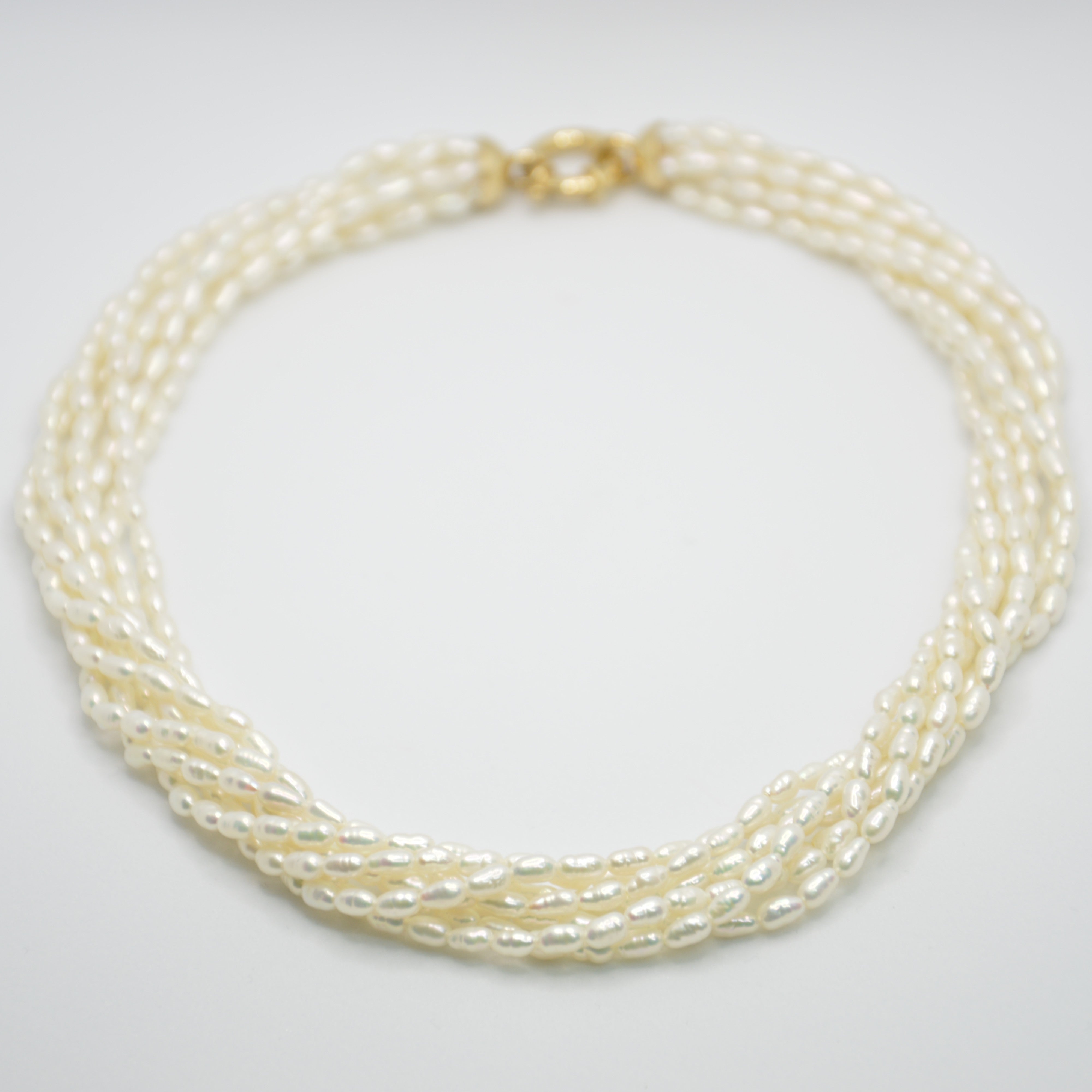 COLLANA TORCHON DI PERLE