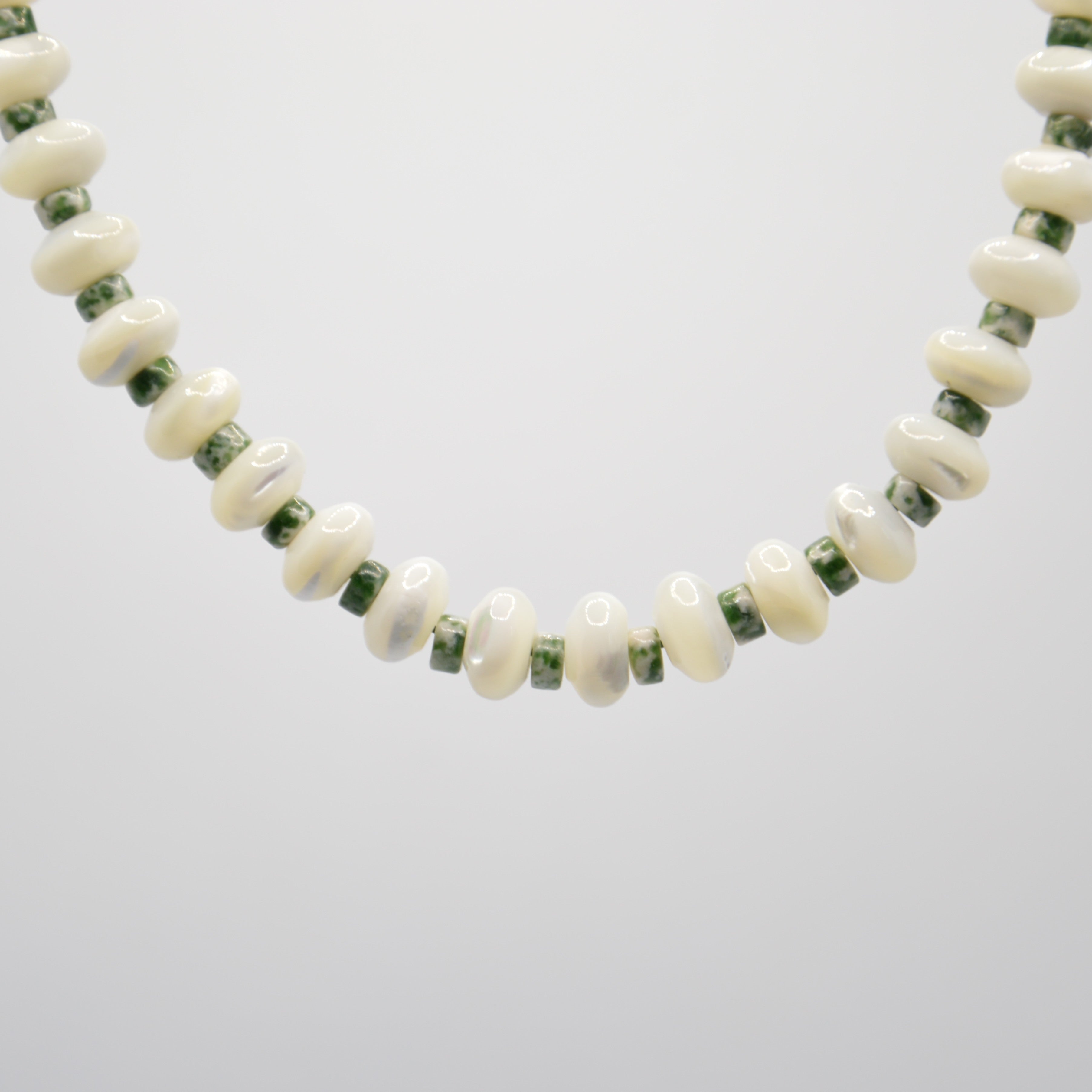 COLLANA MADREPERLA & DIASPRO