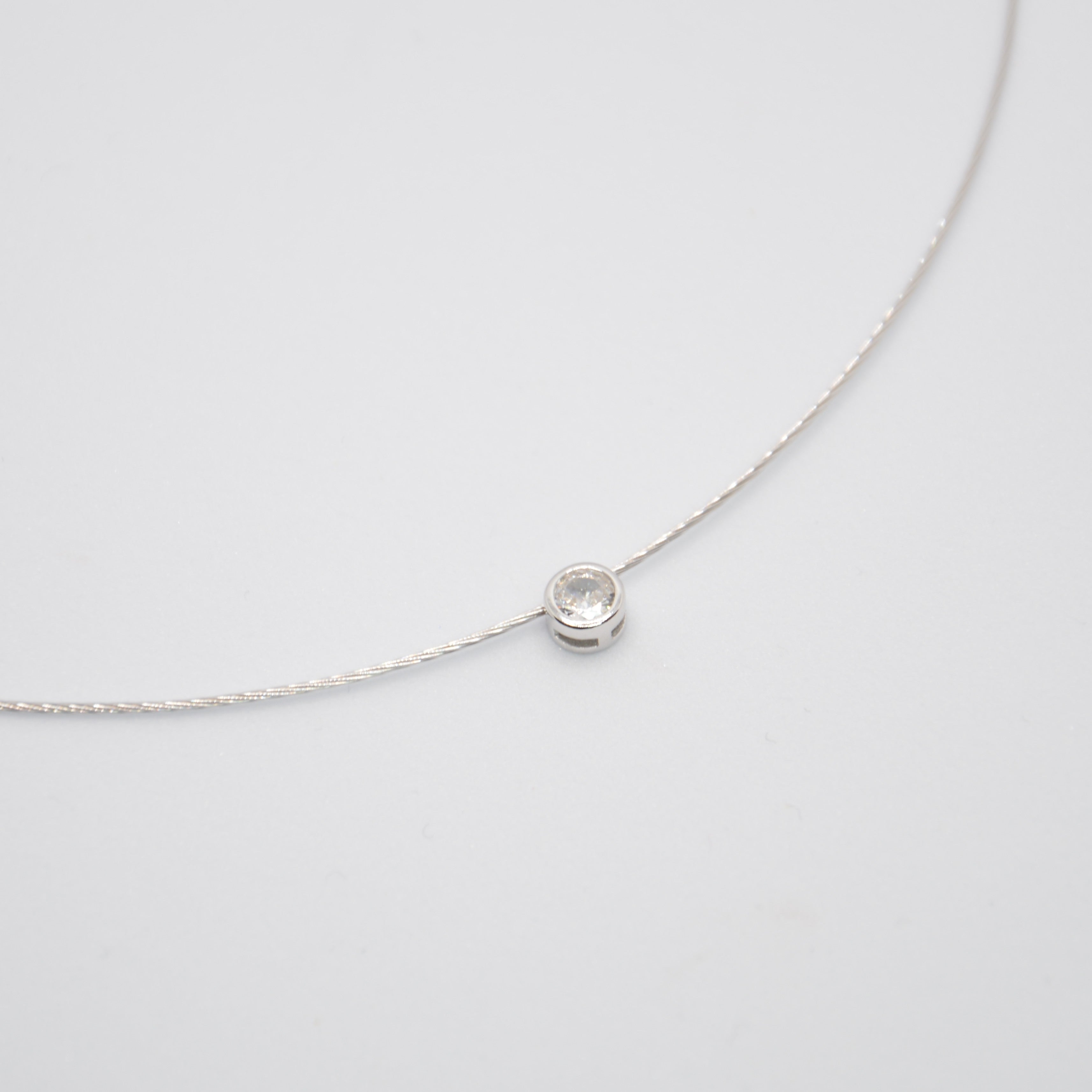 COLLANA PUNTO LUCE SILVER