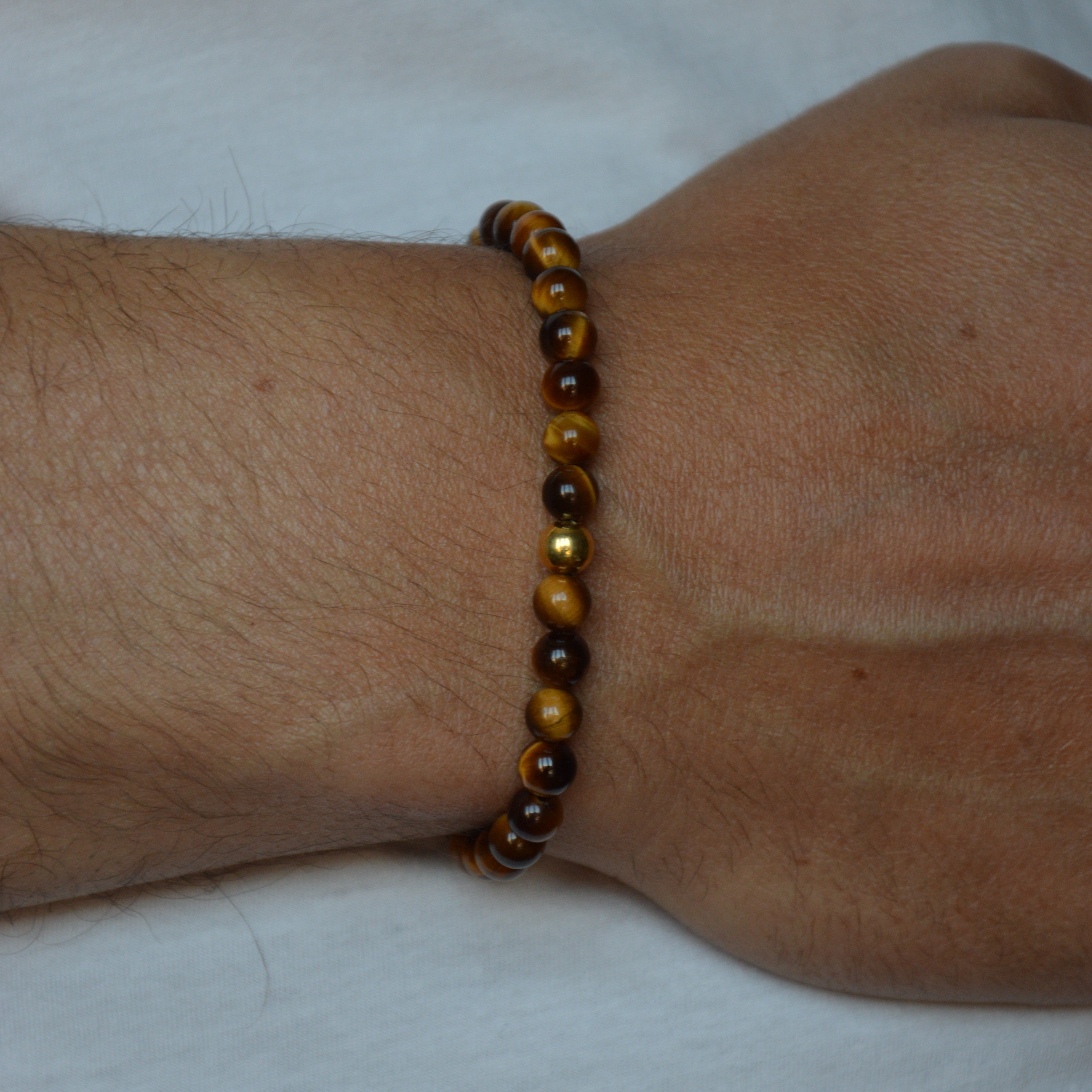 BRACCIALE ELASTICO OCCHIO DI TIGRE