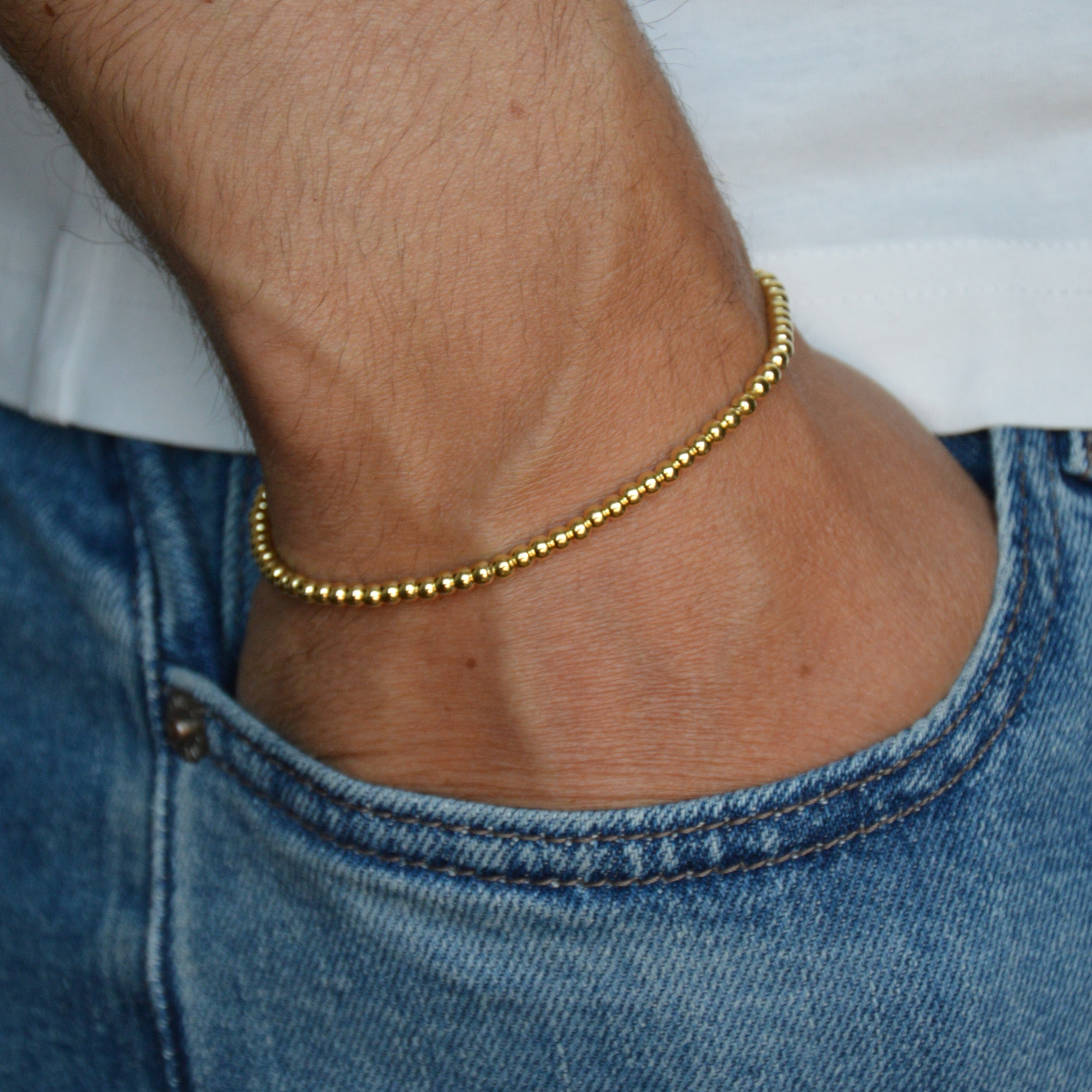 BRACCIALE SFERE - DORATO
