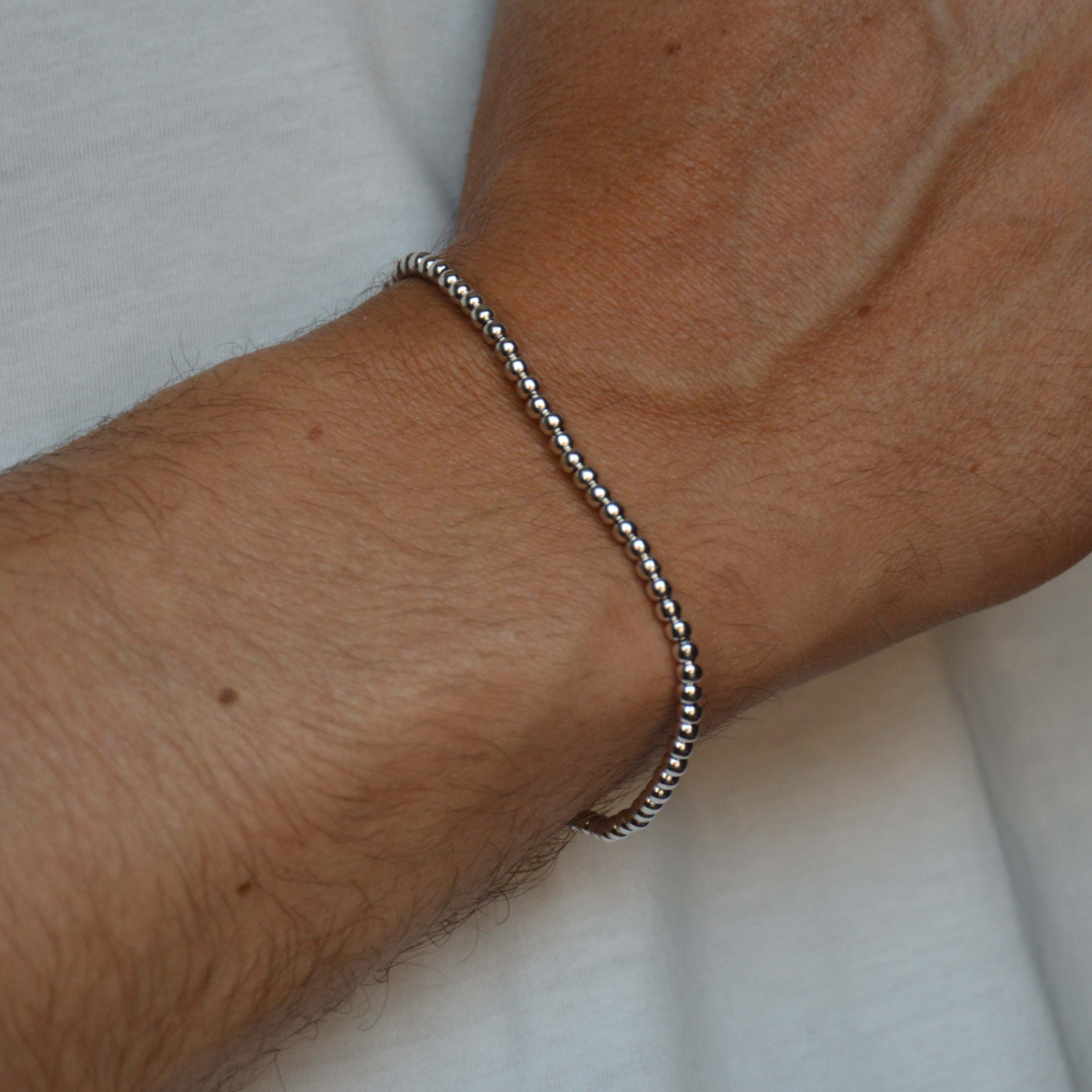 BRACCIALE SFERE - SILVER