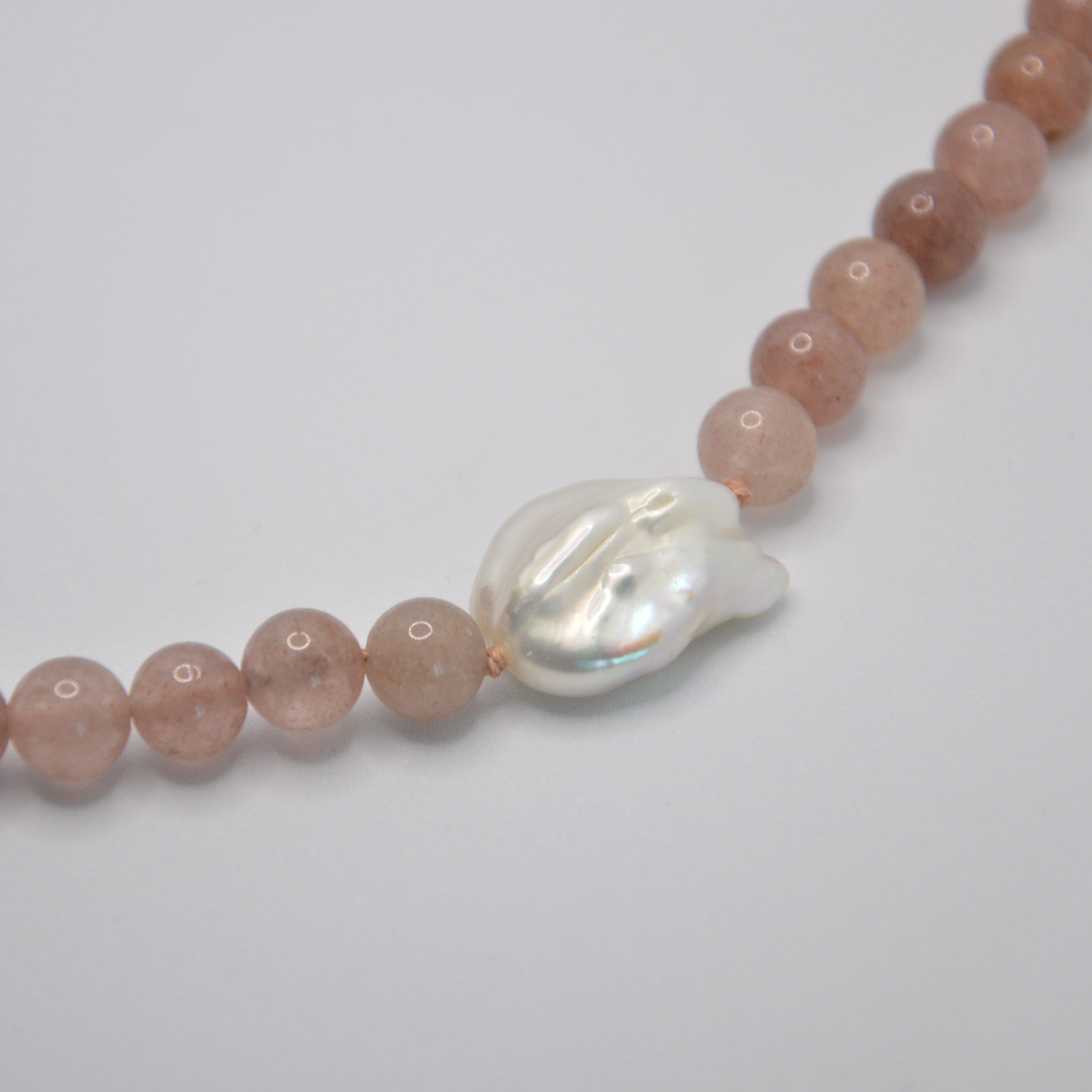 COLLANA AVVENTURINA ROSA