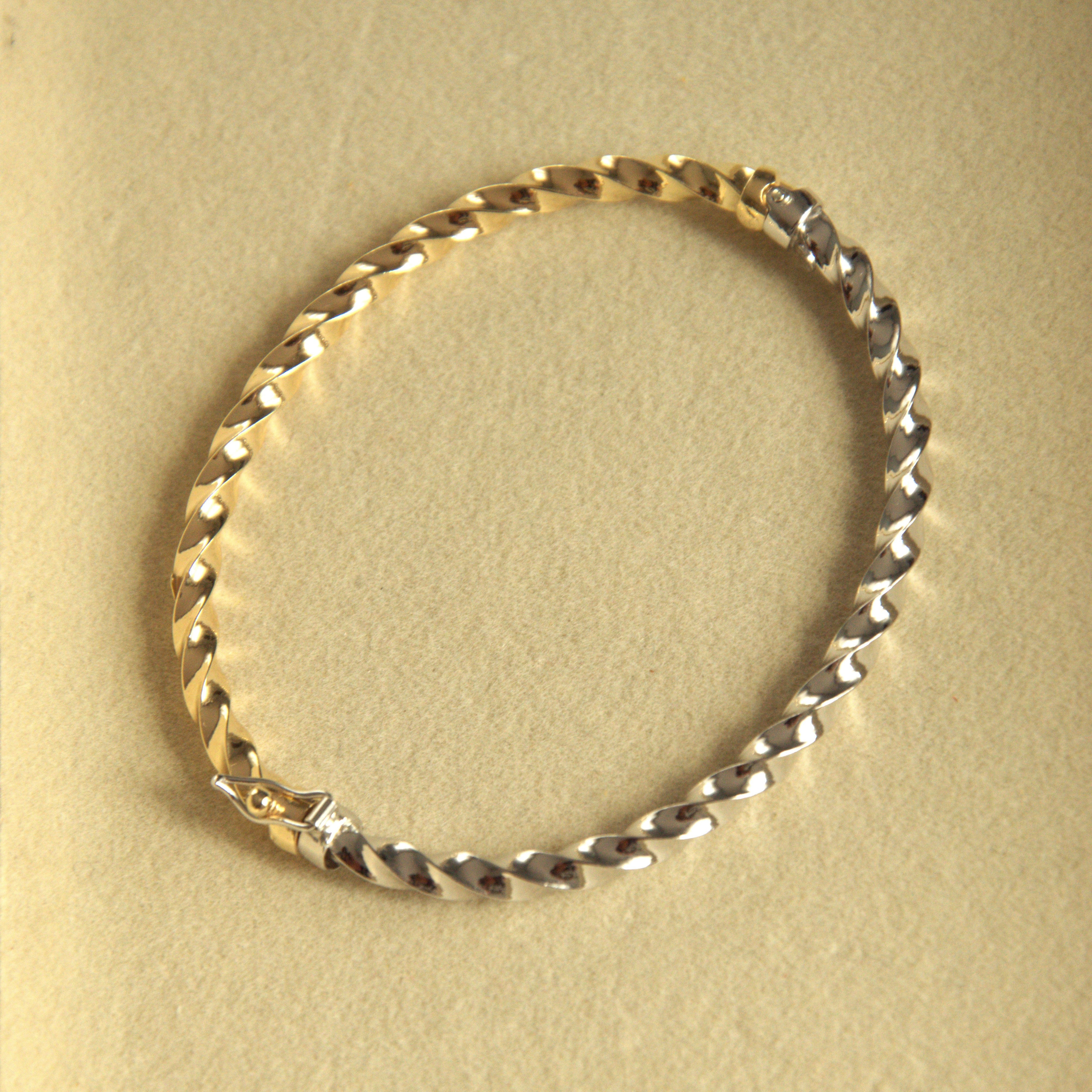 BRACCIALE RIGIDO BICOLORE