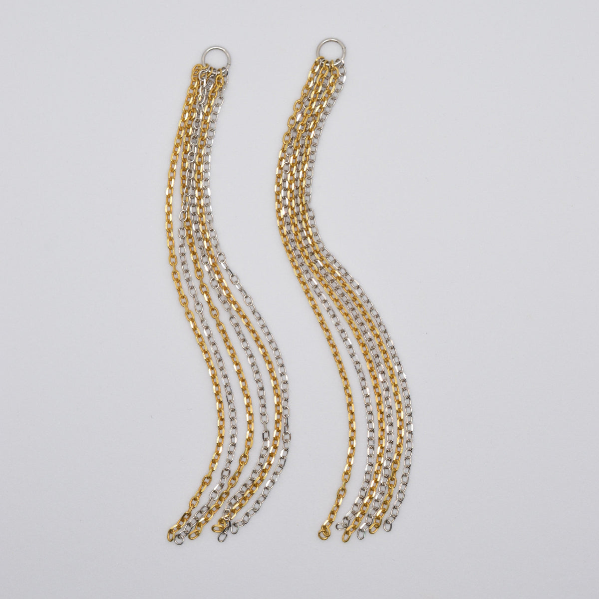 Frange Orecchini in Argento