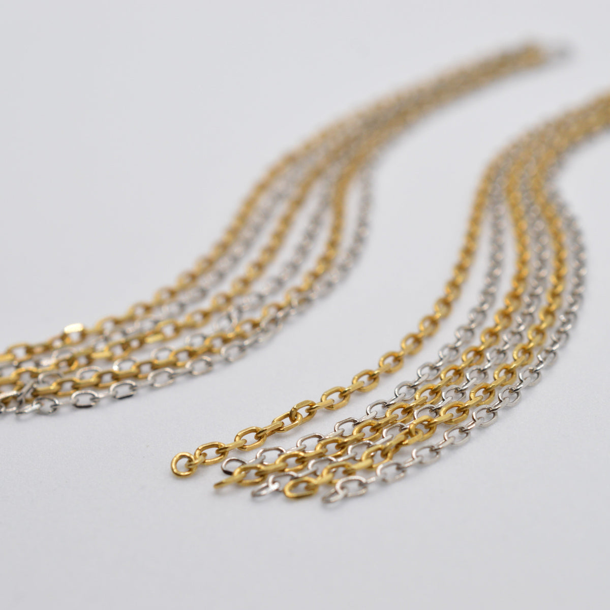 Frange Orecchini in Argento