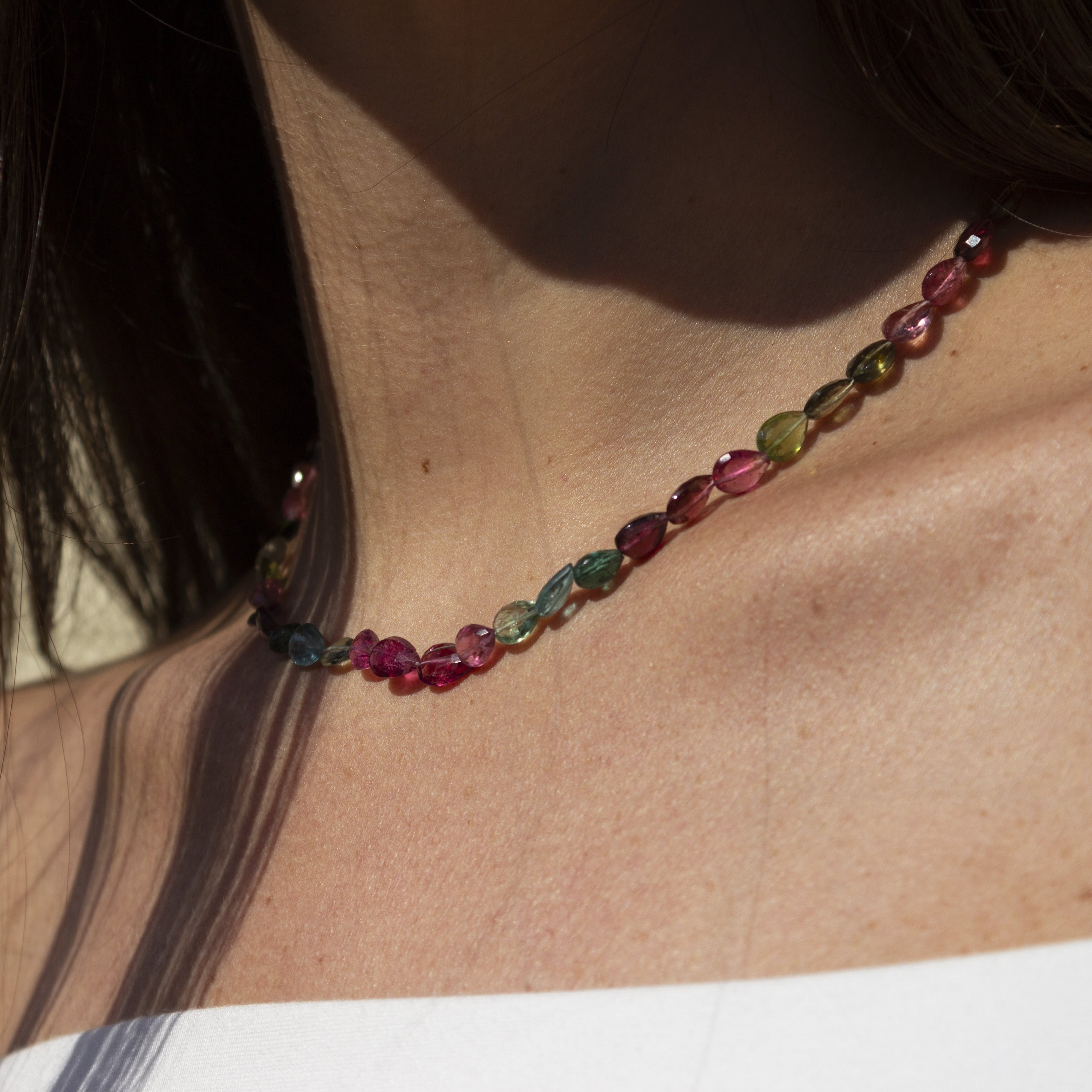 COLLANA TORMALINE MULTICOLOR