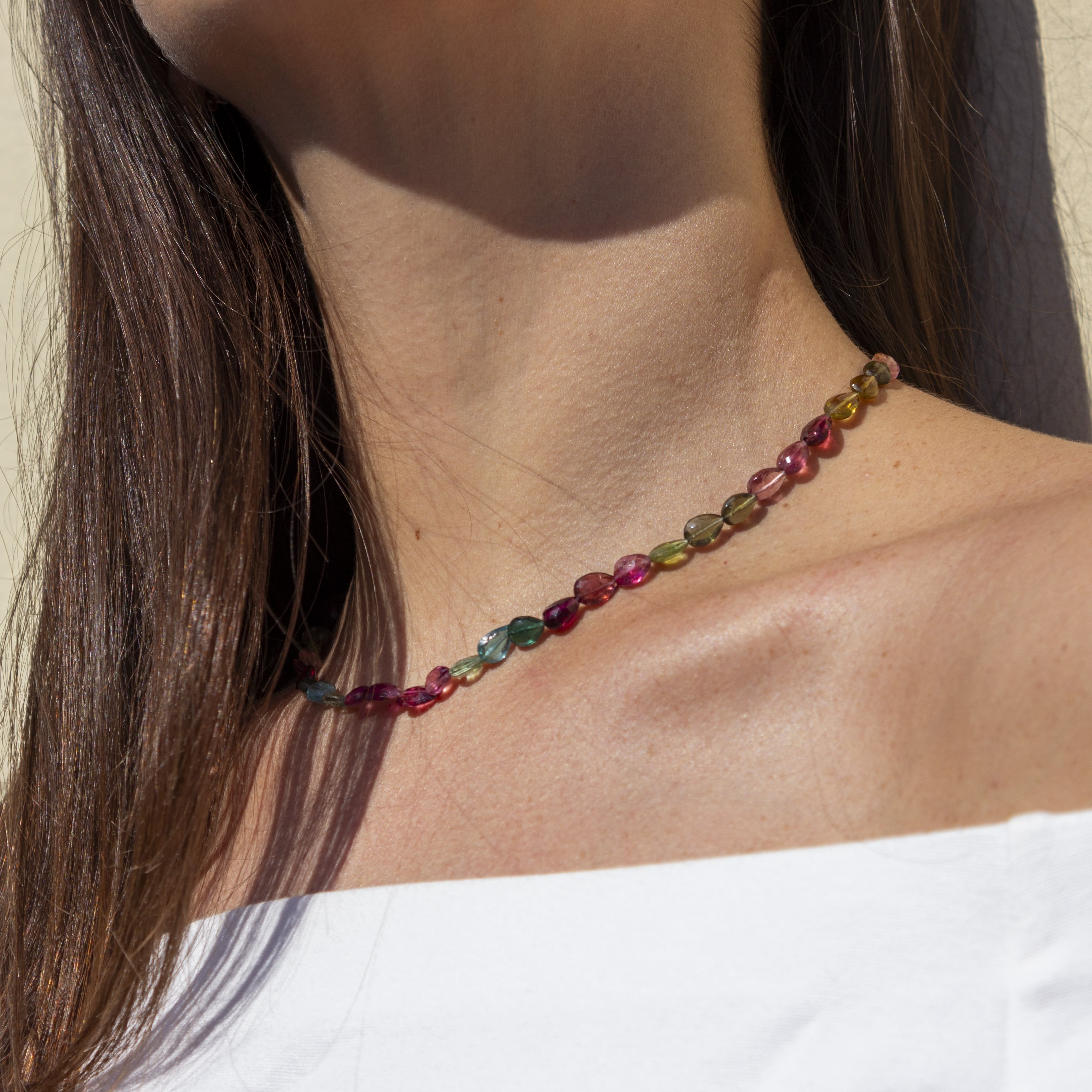 COLLANA TORMALINE MULTICOLOR