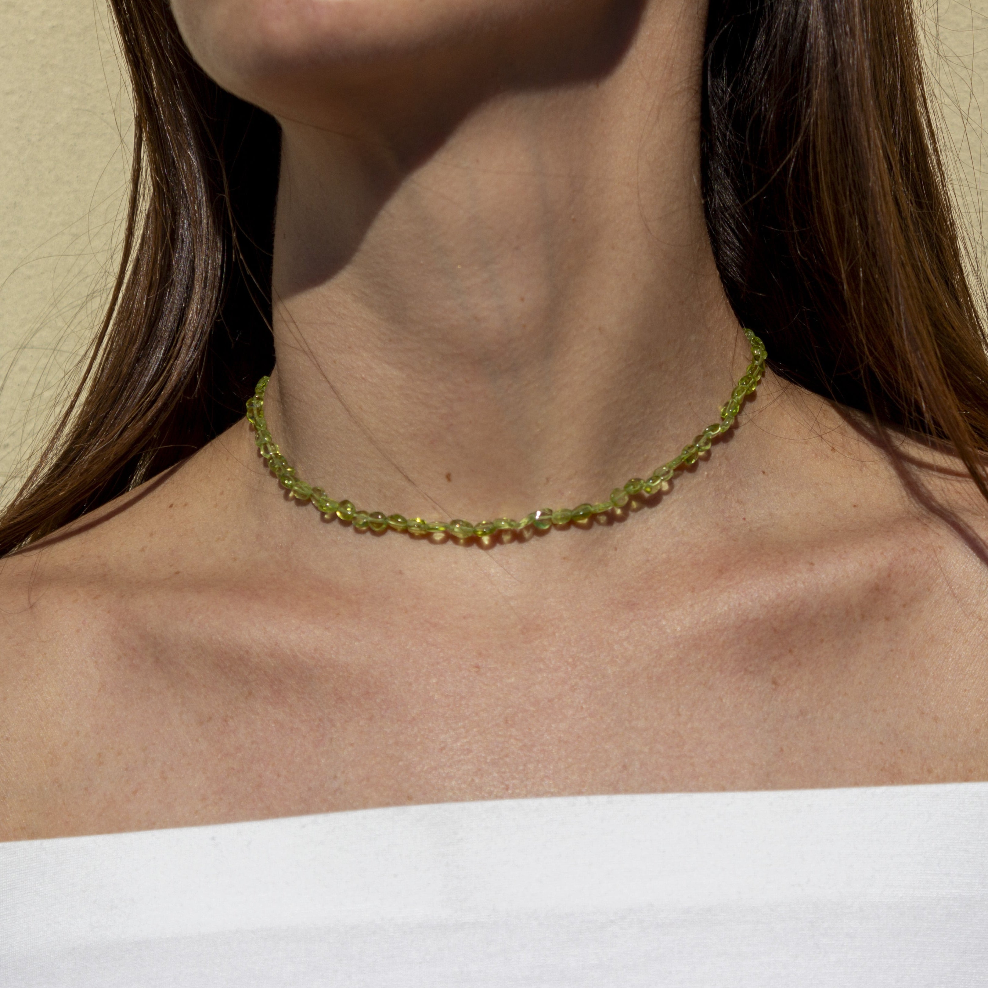 COLLANA PERIDOTO SASSOLINI