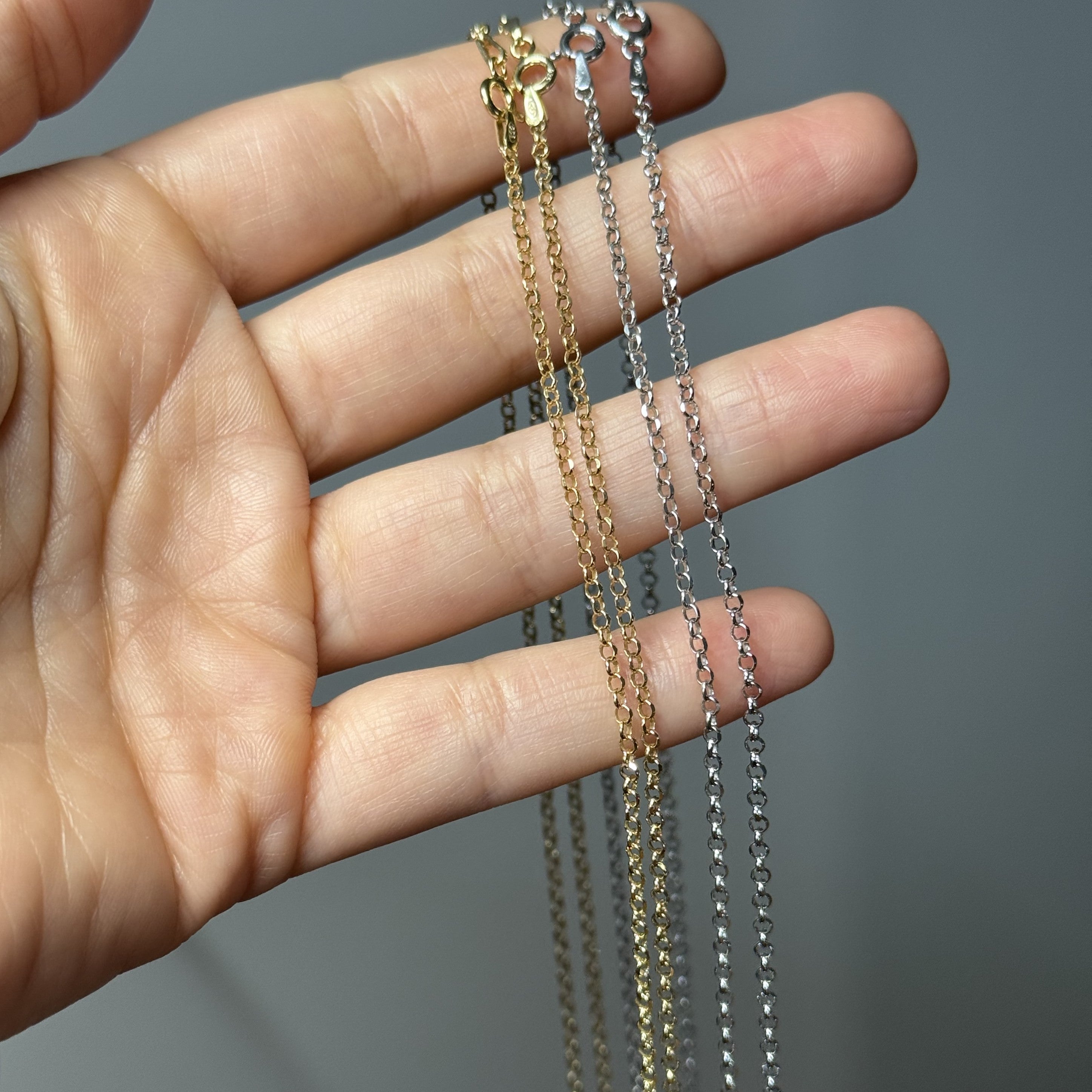 COLLANA CATENA SILVER