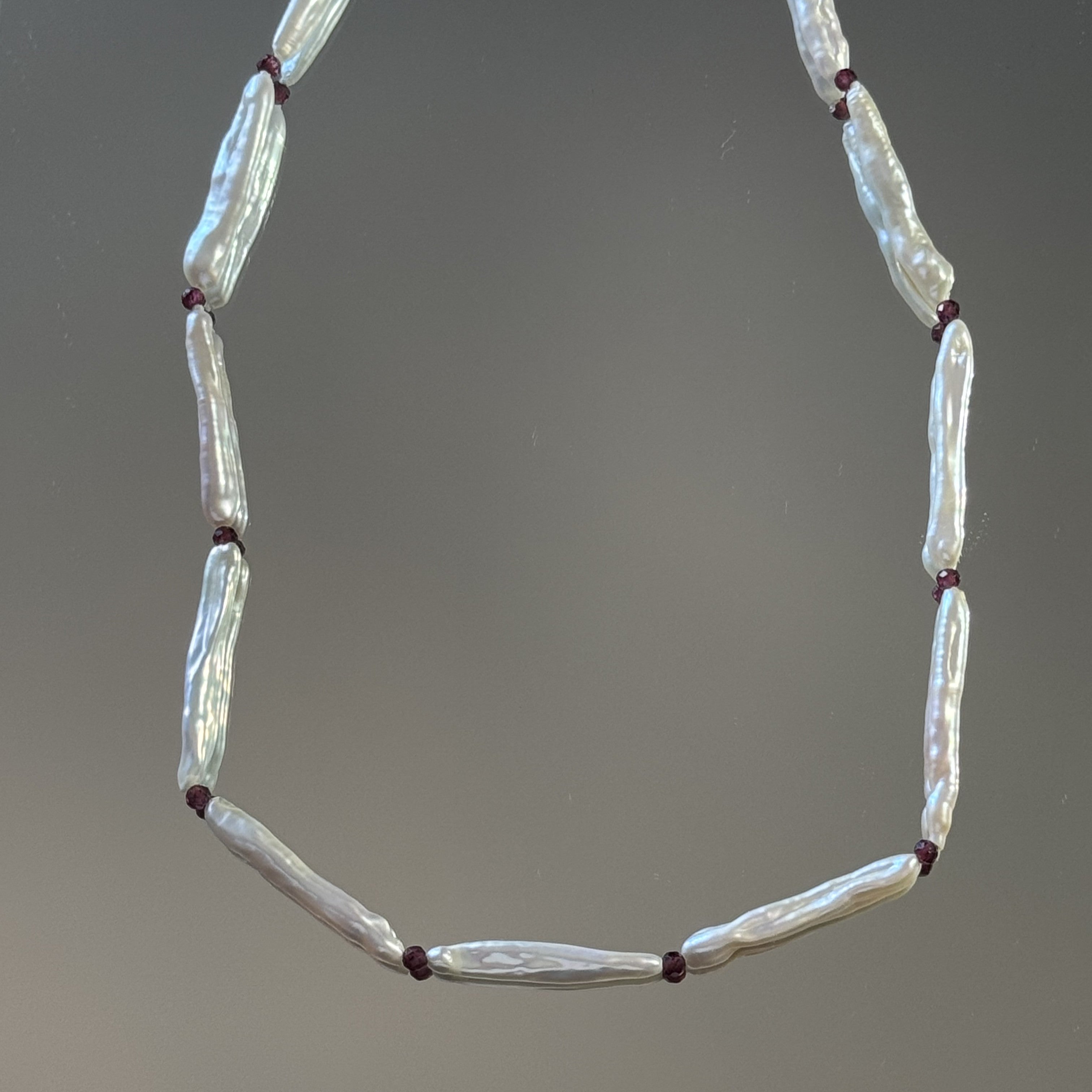 COLLANA PERLE STICK