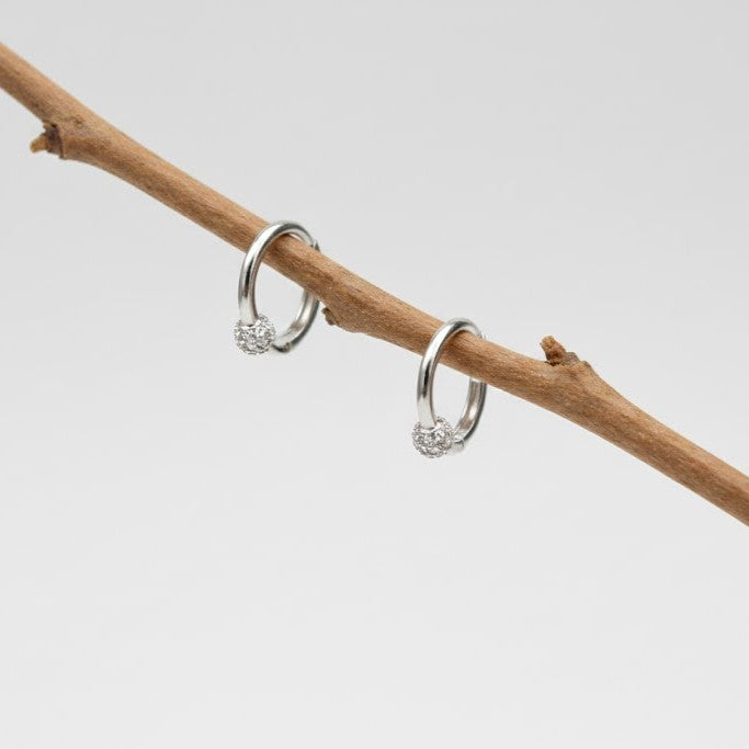 ORECCHINI SOLE SILVER