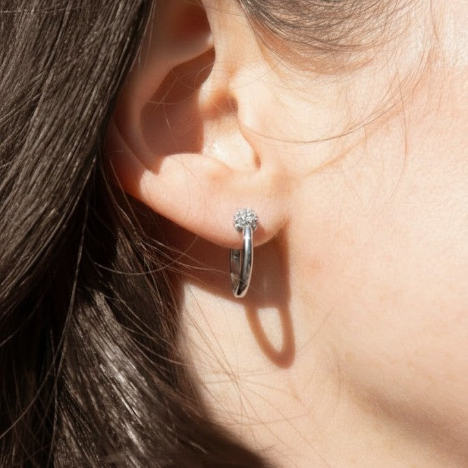 ORECCHINI SOLE SILVER